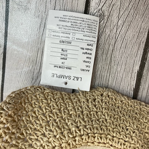 Steve Madden woven Bucket Hat - Picture 6 of 6